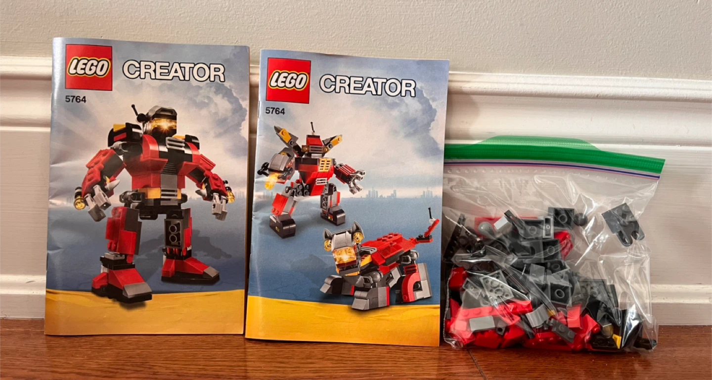 Lego - Creator - Rescue Robot 3 in 1 with light up brick - photo 3