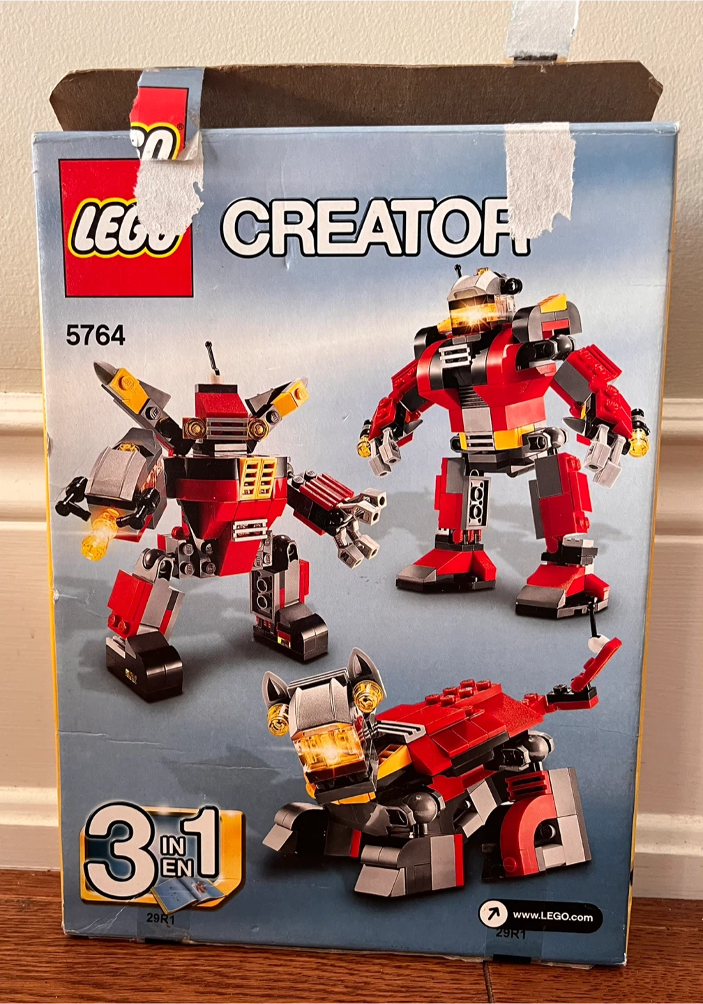Lego - Creator - Rescue Robot 3 in 1 with light up brick - photo 2