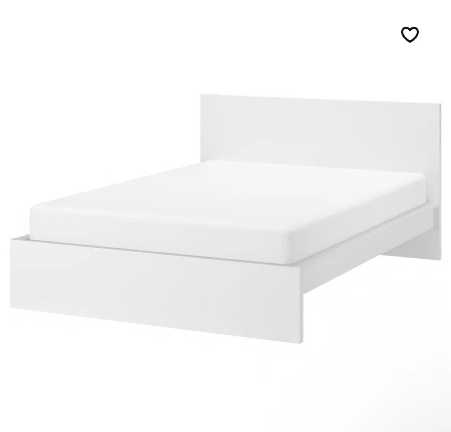 White queen’sBed Frame - 168cm x 211cm