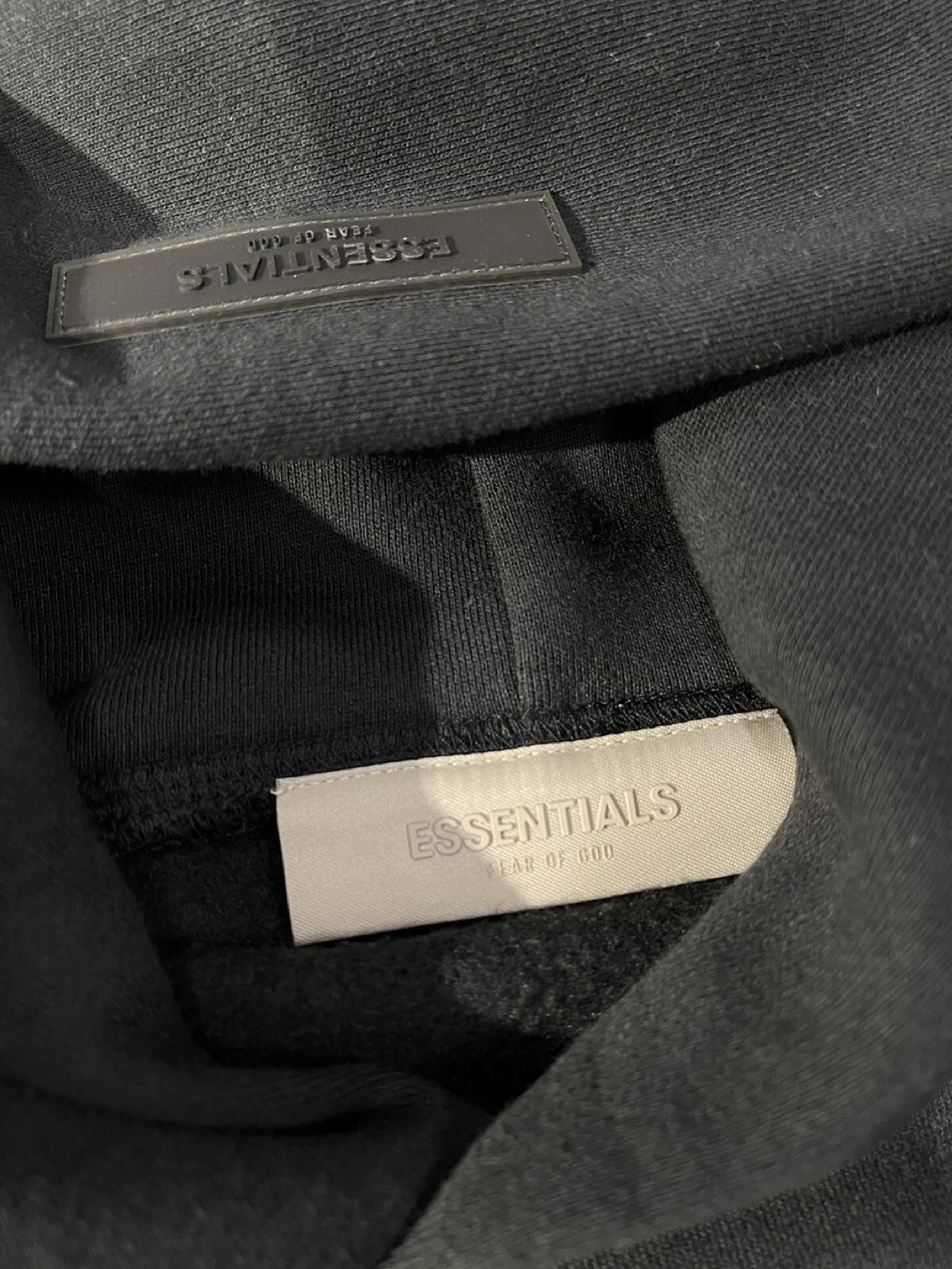 90$ Small/Medium/Large Black Essential Hoodie - photo 2