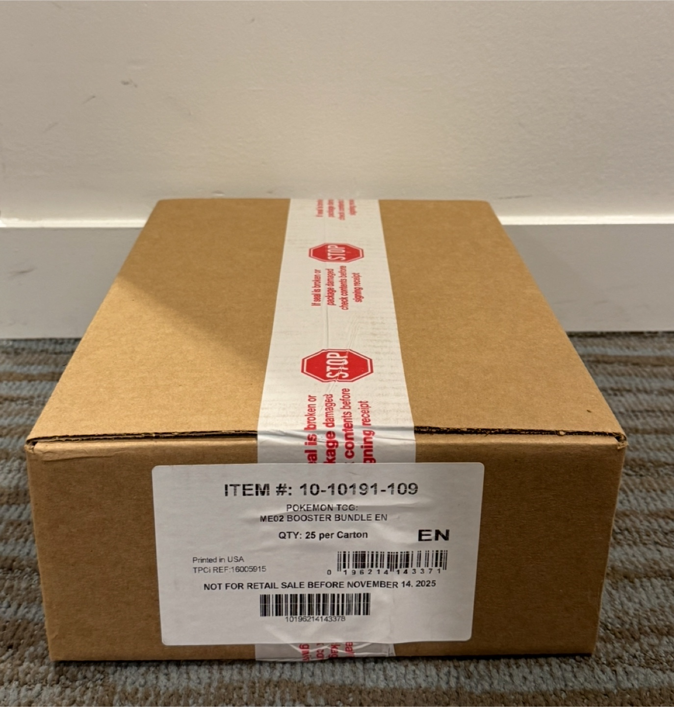 Pokemon ME02 phantasmal flames booster bundle sealed case