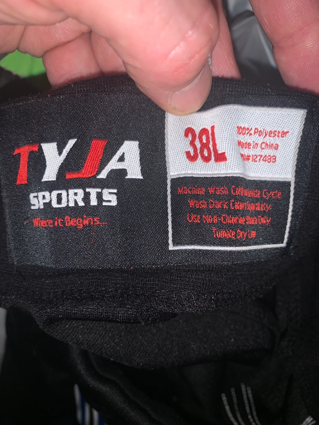 TYJA SPORTS Black Pants Size 38L - photo 2