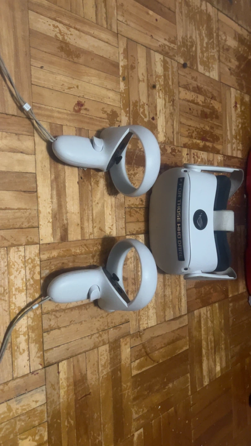 Meta Quest 2 VR Headset and Controllers