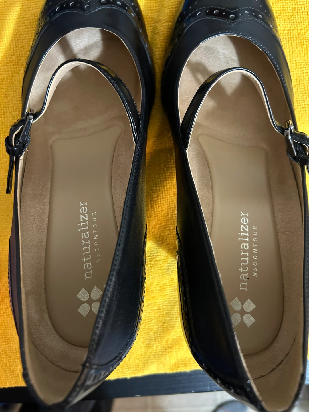 Naturalizer Black Mary Jane Heels - photo 5