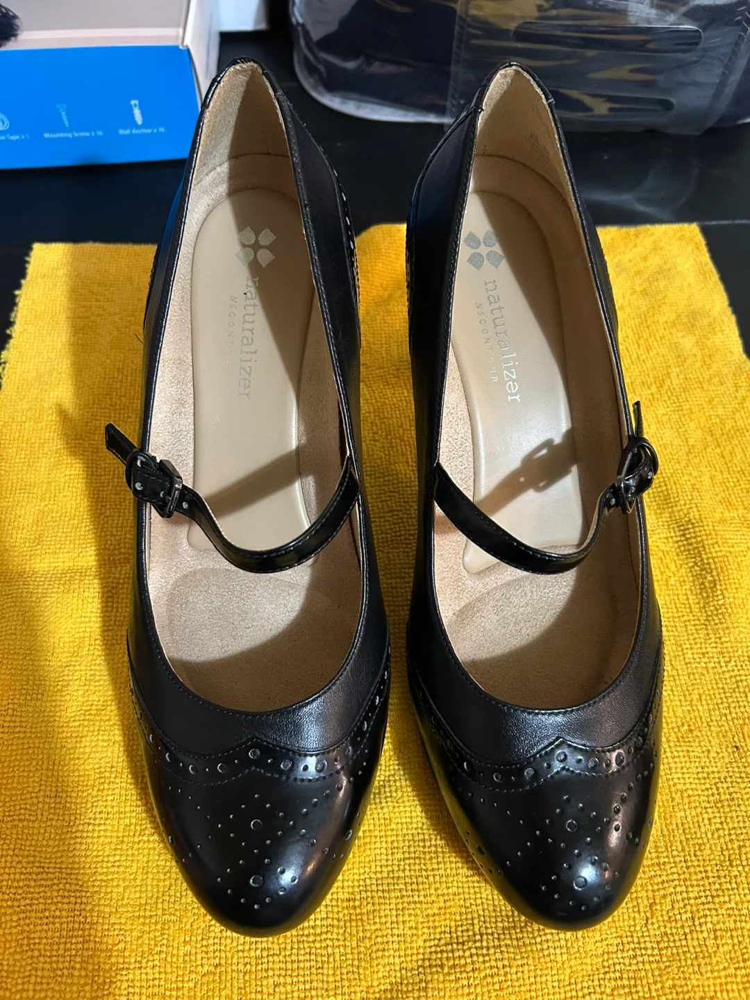 Naturalizer Black Mary Jane Heels - photo 3