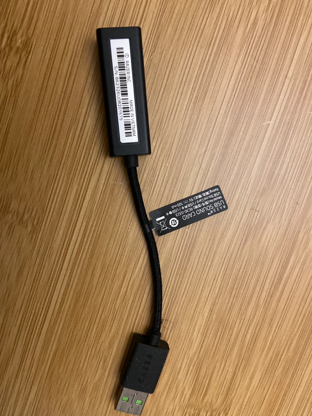 Razer USB Sound Card RC30-0323