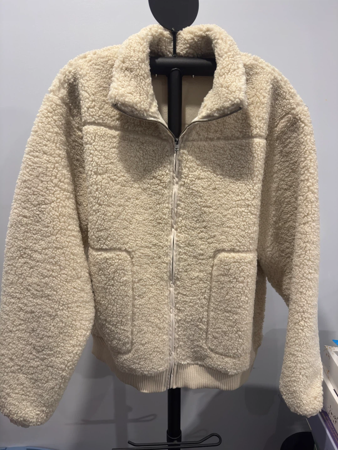 Simons Vision Fleece Jacket - Cream - Size G/L