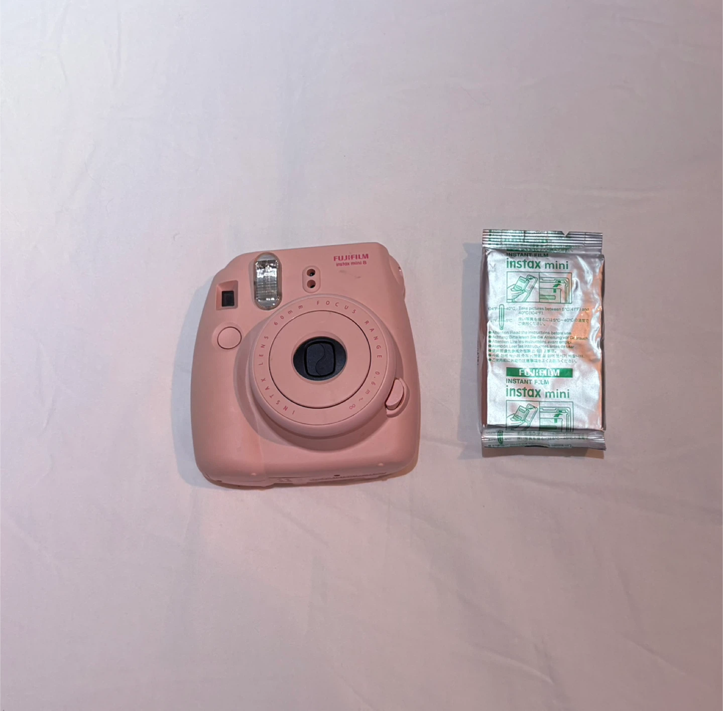 Fujifilm Instax Mini 8 Instant Camera - Pink