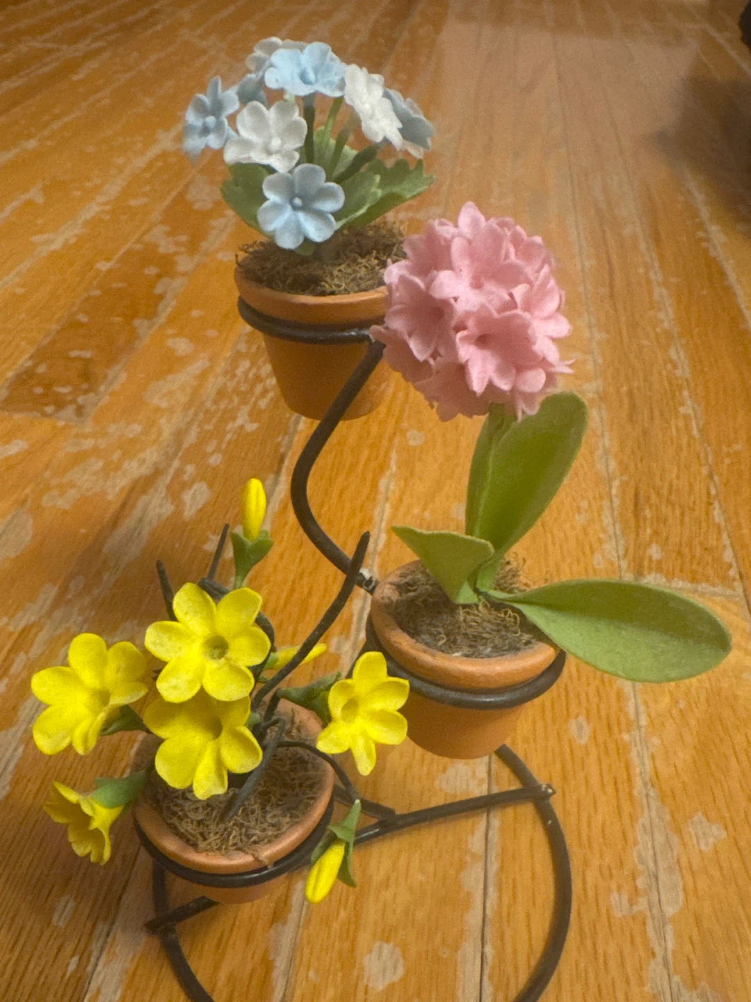 Miniature Flower Pots with Stand - photo 4