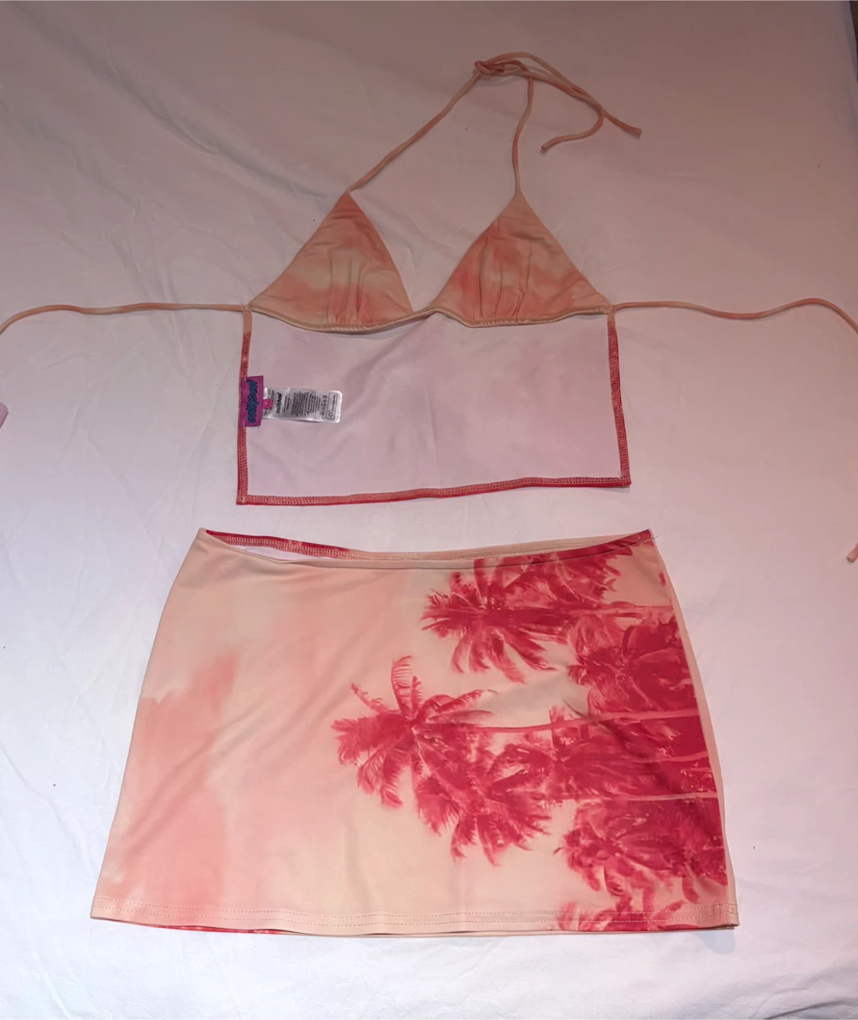 Edikted Palm Tree Halter Set - photo 2