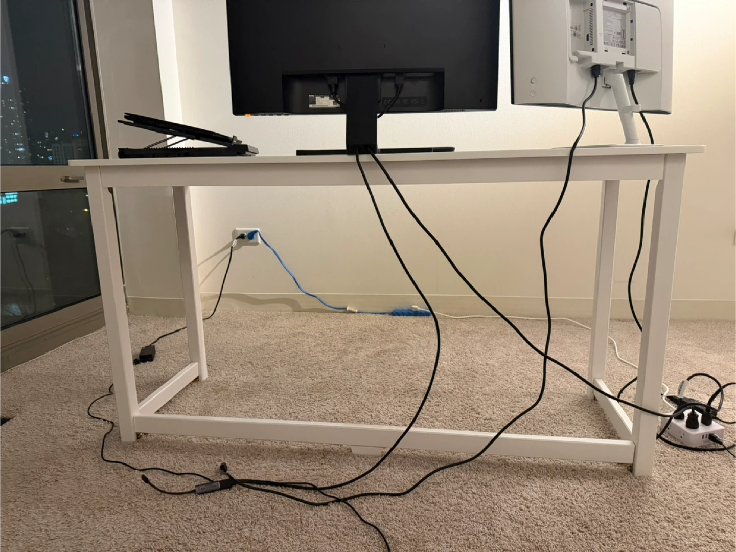 Latitude Run Essays Large Desk - White