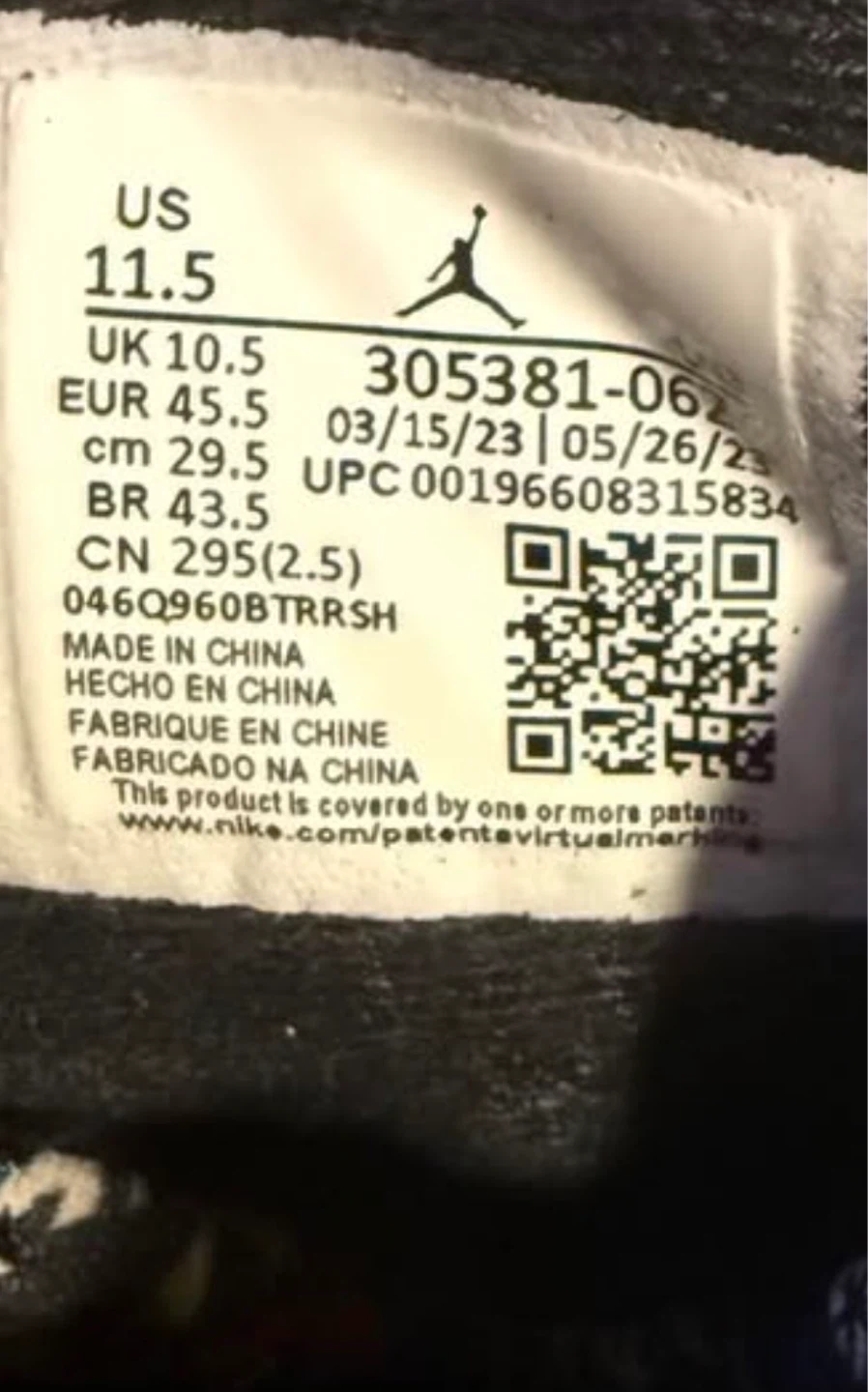 Air Jordan 8 Retro Black Metallic Size US 11.5 - photo 5
