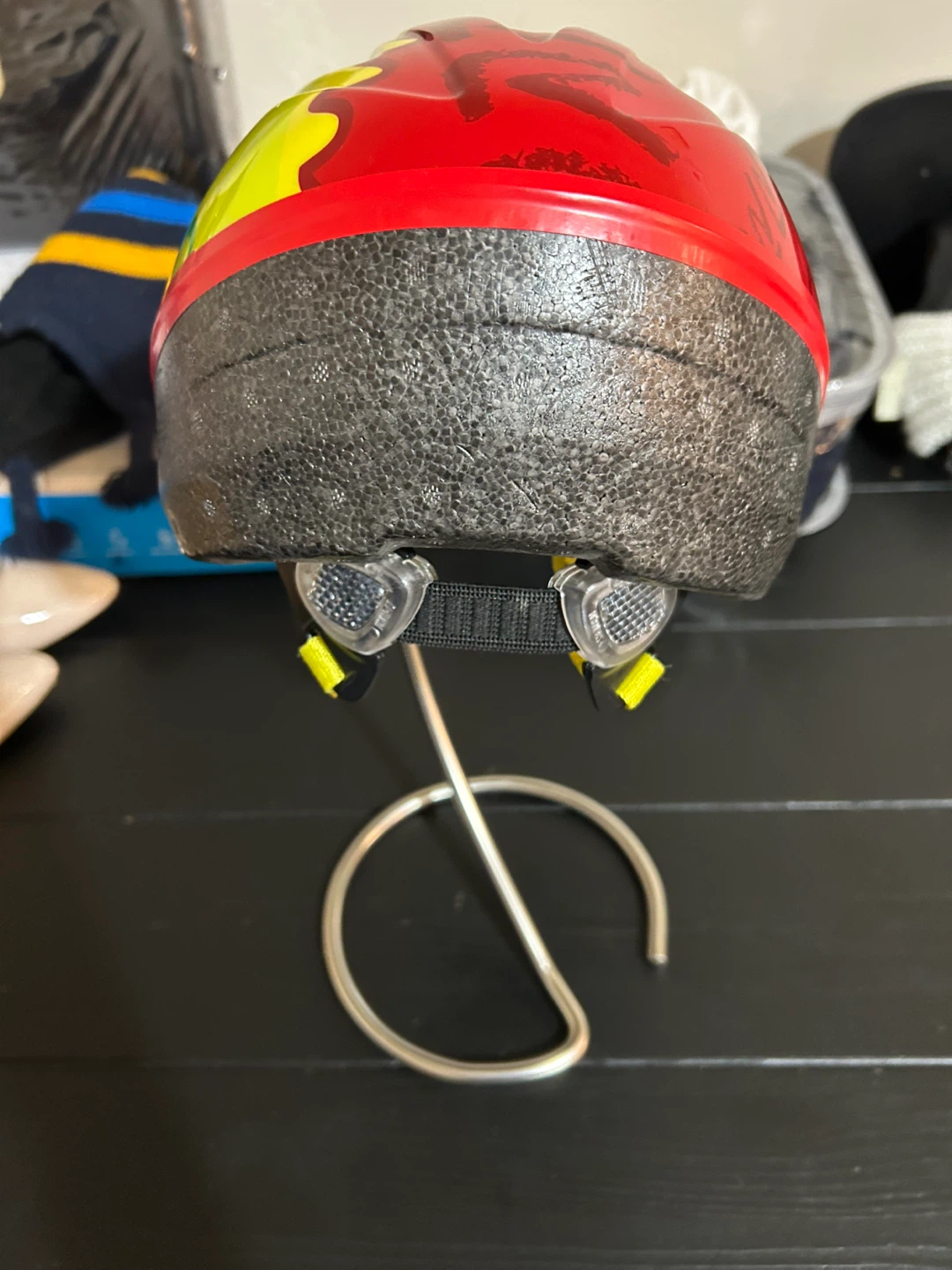 Bell Kids' Bike Helmet - Red/Yellow Monster Design - photo 3
