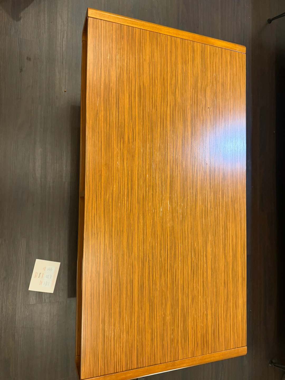 Mid-Century Modern Style Coffee Table - Wood Finish - photo 2