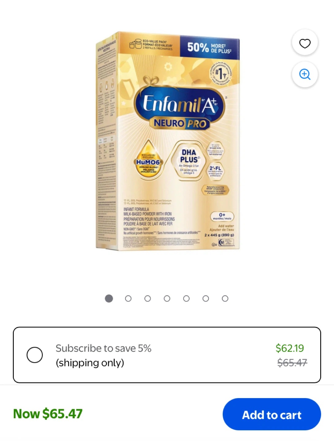 Enfamil A+ Neuro Pro Infant Formula 890g(2 x 445g)