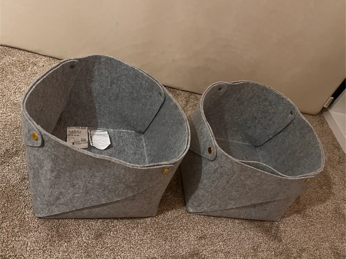 IKEA Pudda Storage Baskets (Set of 2) 🏆 - photo 2
