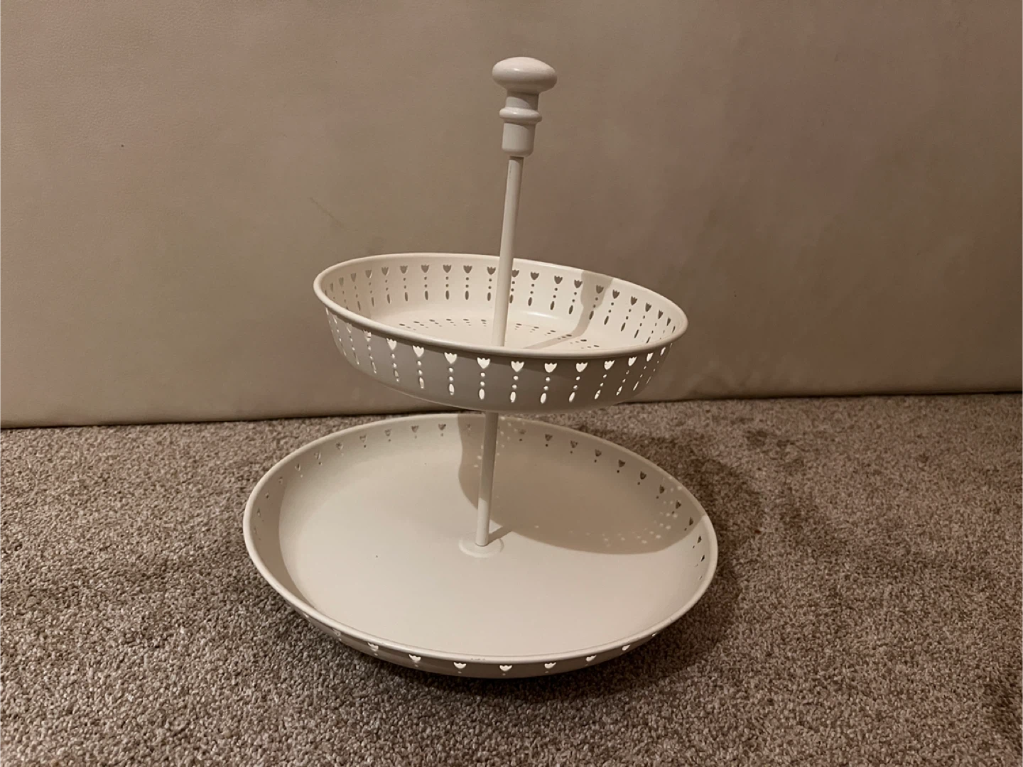 White 2-Tier Serving Stand 🏆