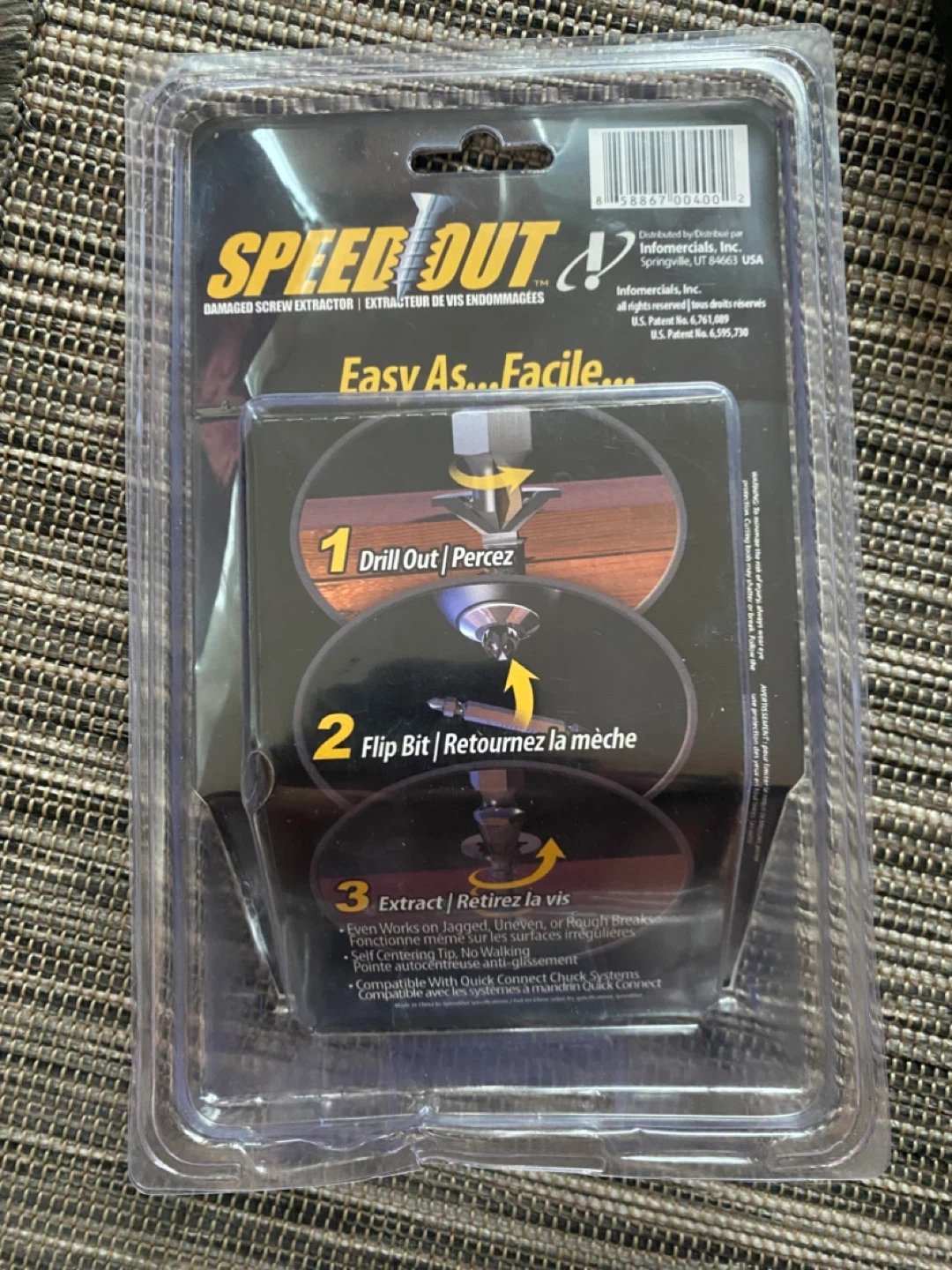 Speed Out Damaged Screw Extractor Set - photo 3