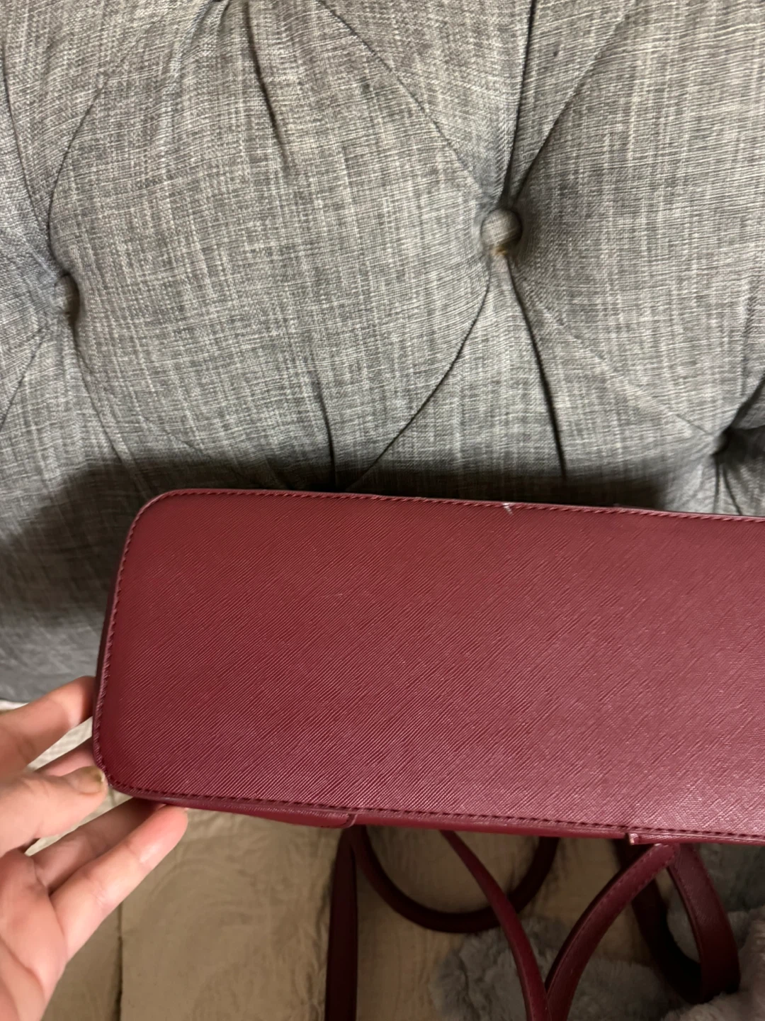 Red Satchel Handbag 🏆 - photo 4