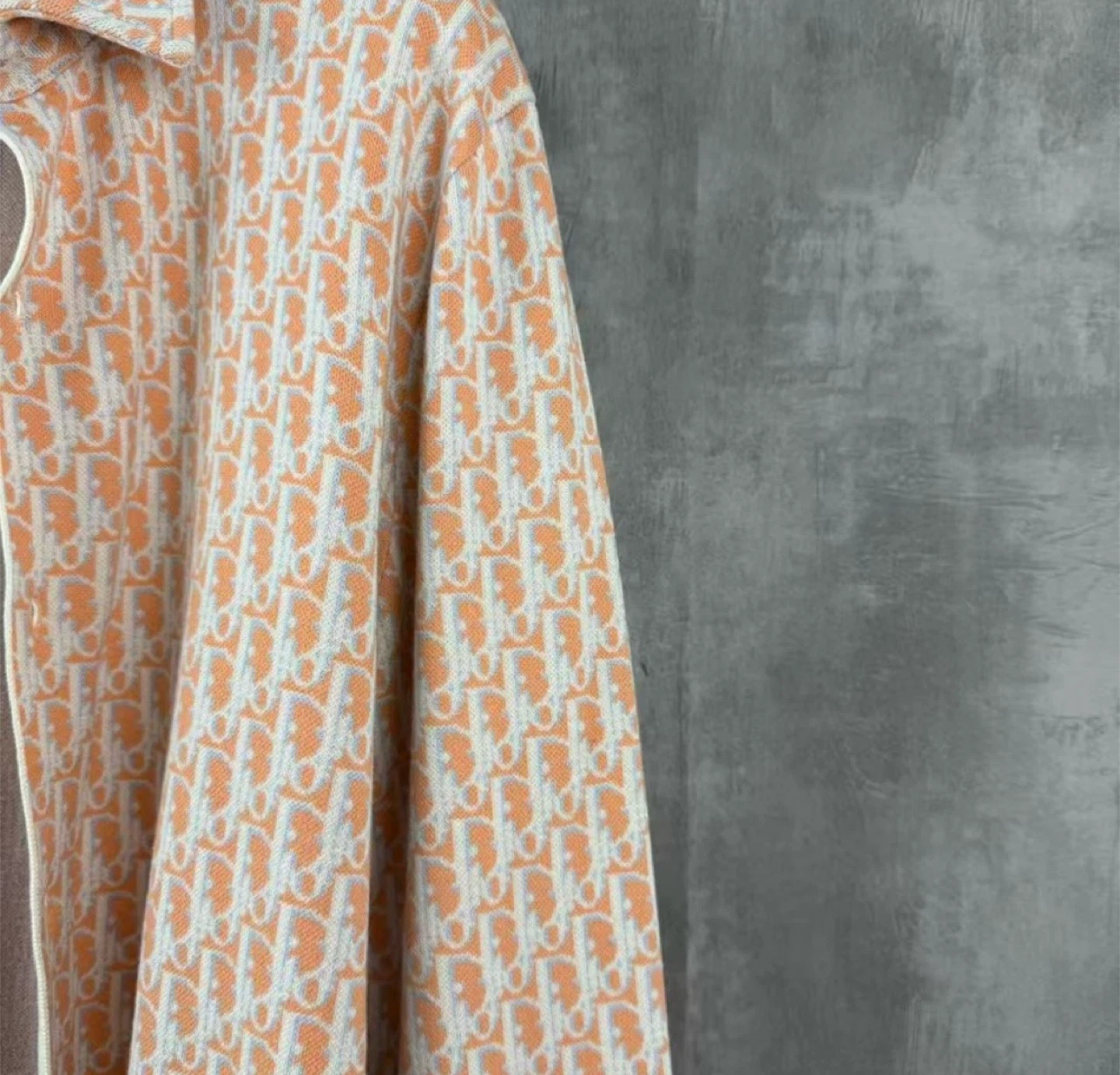 Dior All-Over Monogram Button-Up Shirt - Size M - photo 2
