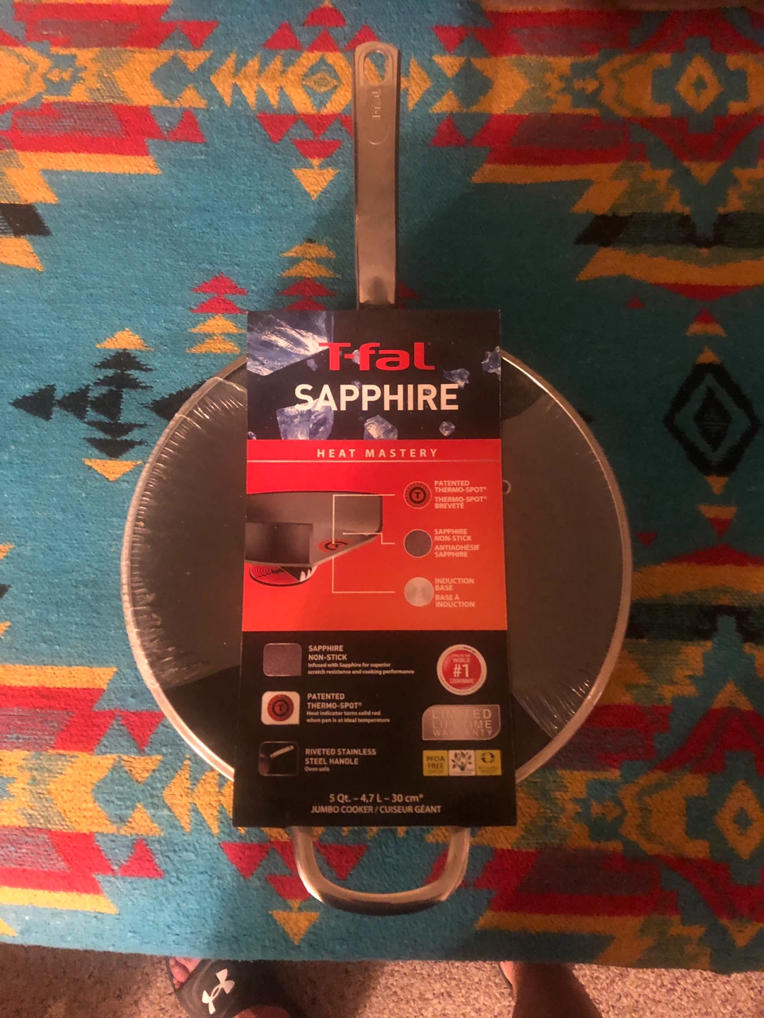 T-fal Sapphire Jumbo Cooker 5 Qt. Non-Stick