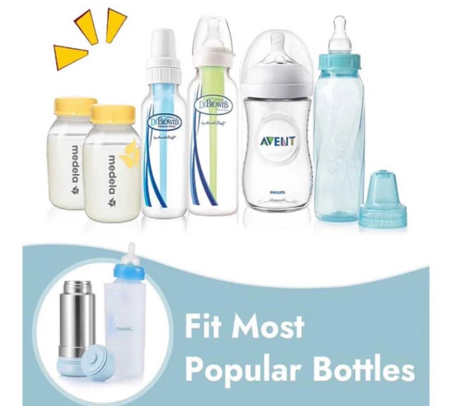 Pura Kiki Stainless Steel Insulated Bottle Warmer - photo 2