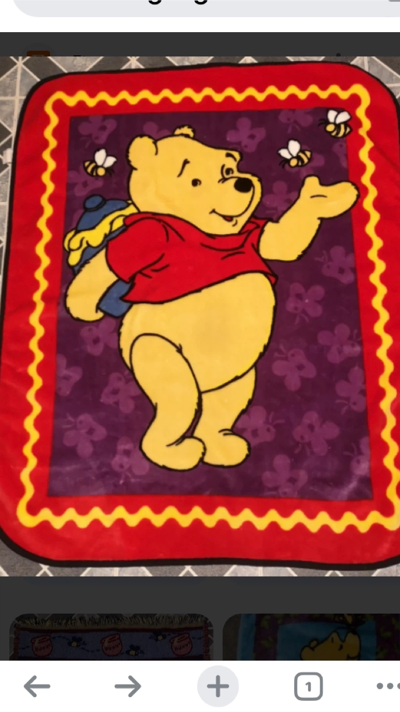 Winnie the Pooh Fleece Blanket