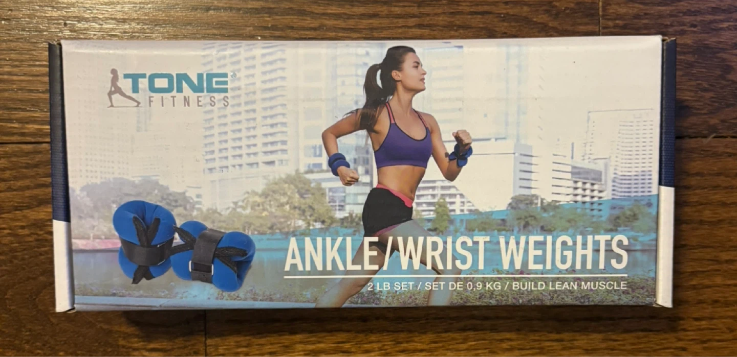 Ankle/Wrist weights - 2 LB (0,9KG) set