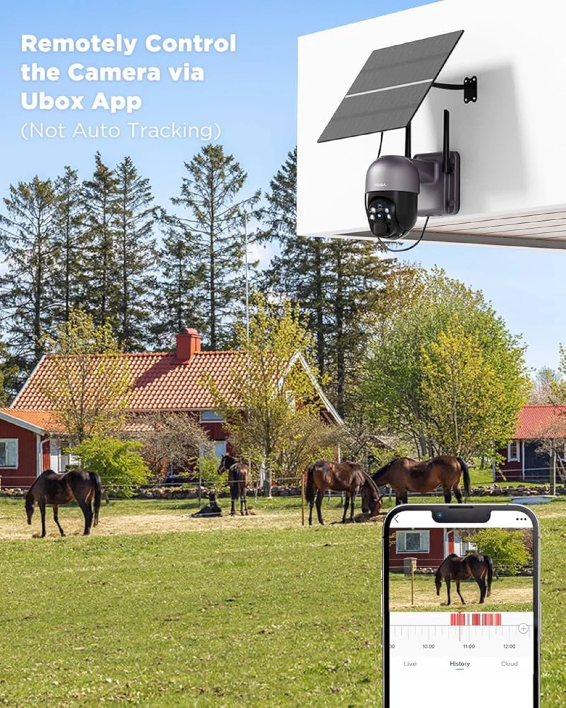 Xega 4G SIM Card Security Camera with Solar Panel - photo 5