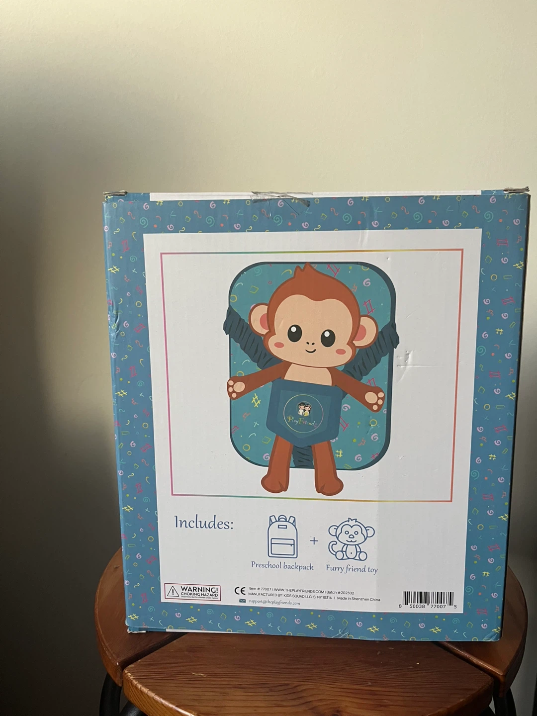 PlayFriends Buddy Pack Preschool Backpack with Plush Toy - photo 2