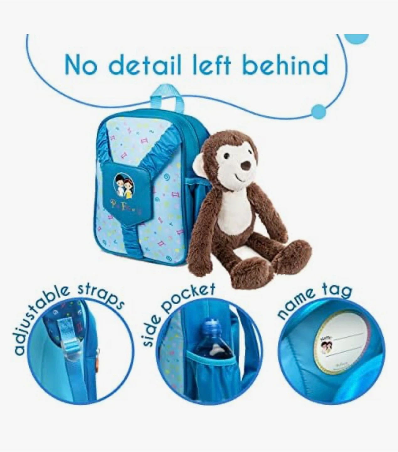PlayFriends Buddy Pack Preschool Backpack with Plush Toy - photo 5