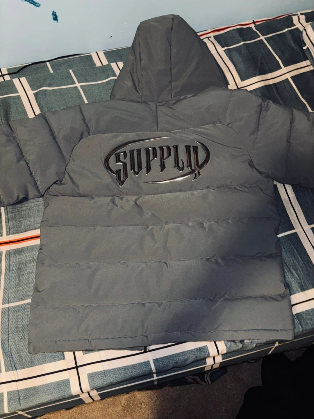 Supply & Demand Puffer Jacket - Grey, XL - photo 5