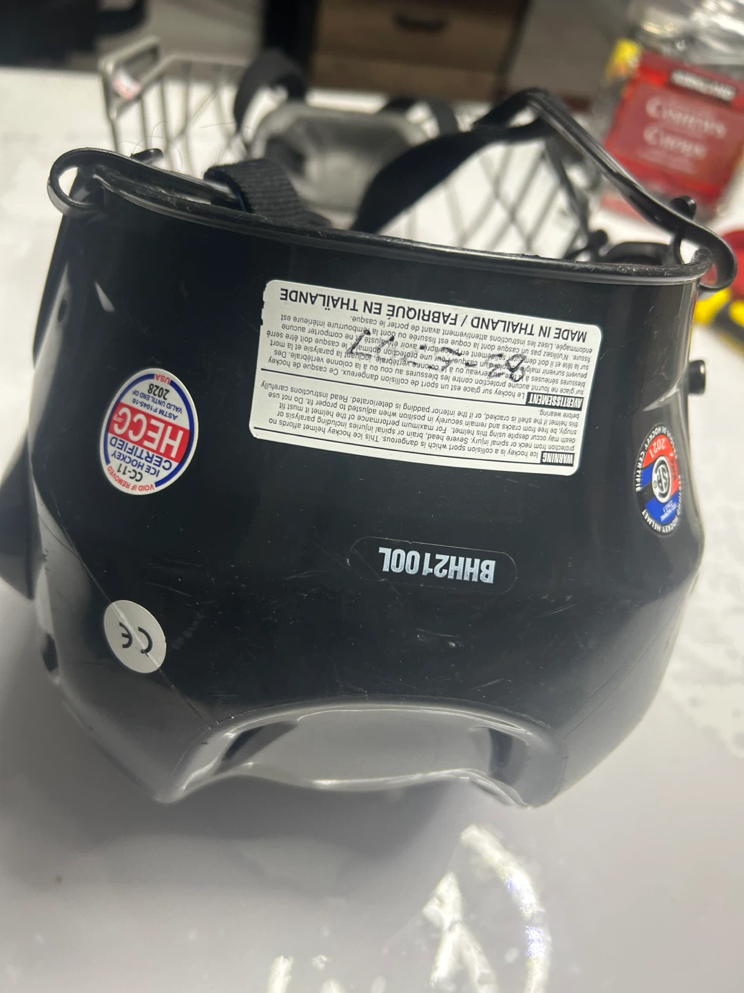 Youth L/g Bauer Hockey Helmet with Cage - L/G - photo 4