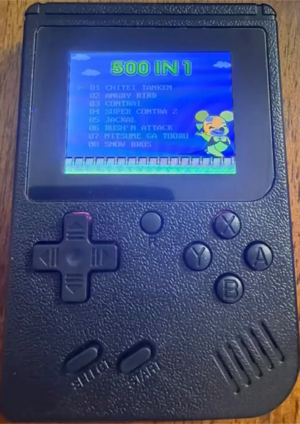 500-in-1 Handheld Retro Game Console