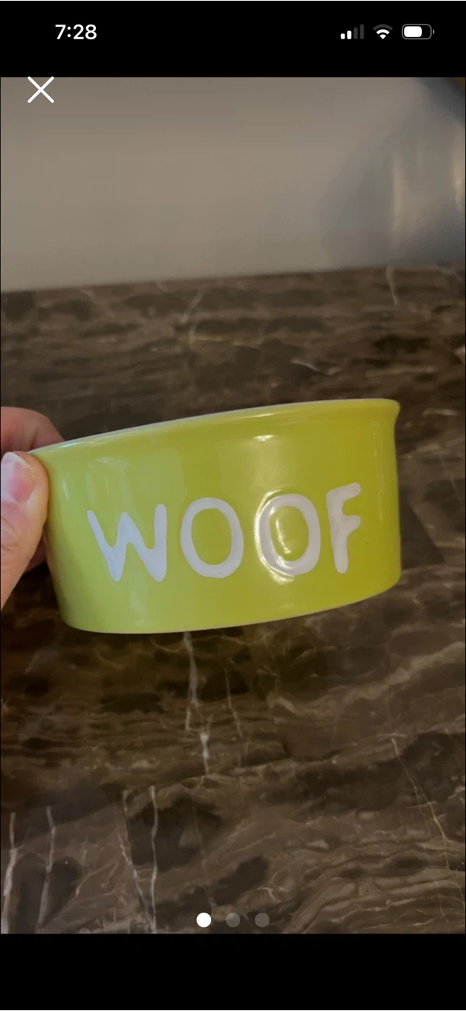 🏆WOOF" Dog Bowl