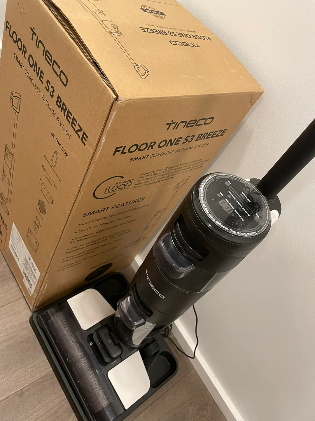 Tineco Floor One S3 Breeze Smart Cordless Vacuum & Wash - photo 3