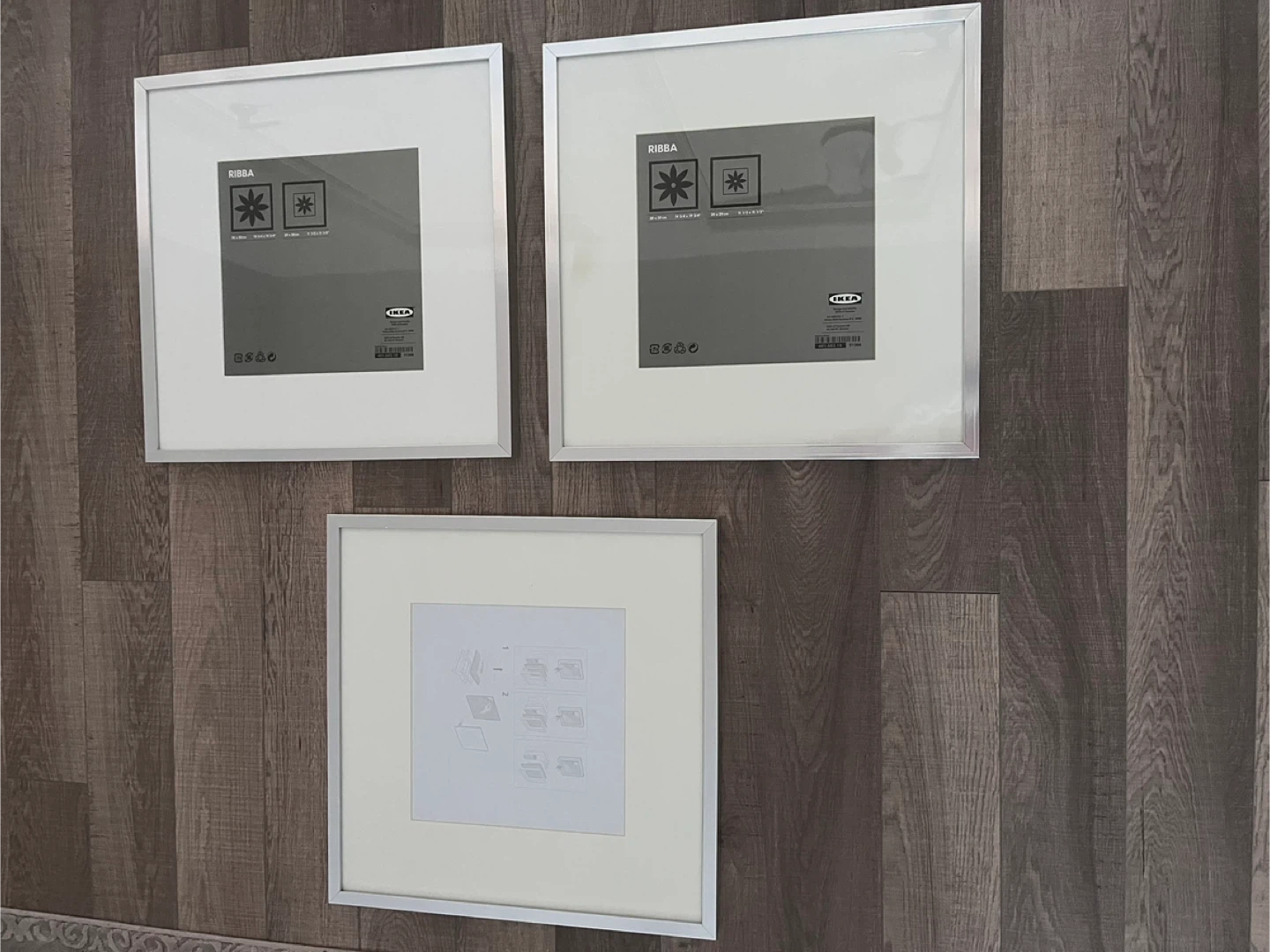 IKEA RIBBA Picture Frames Set