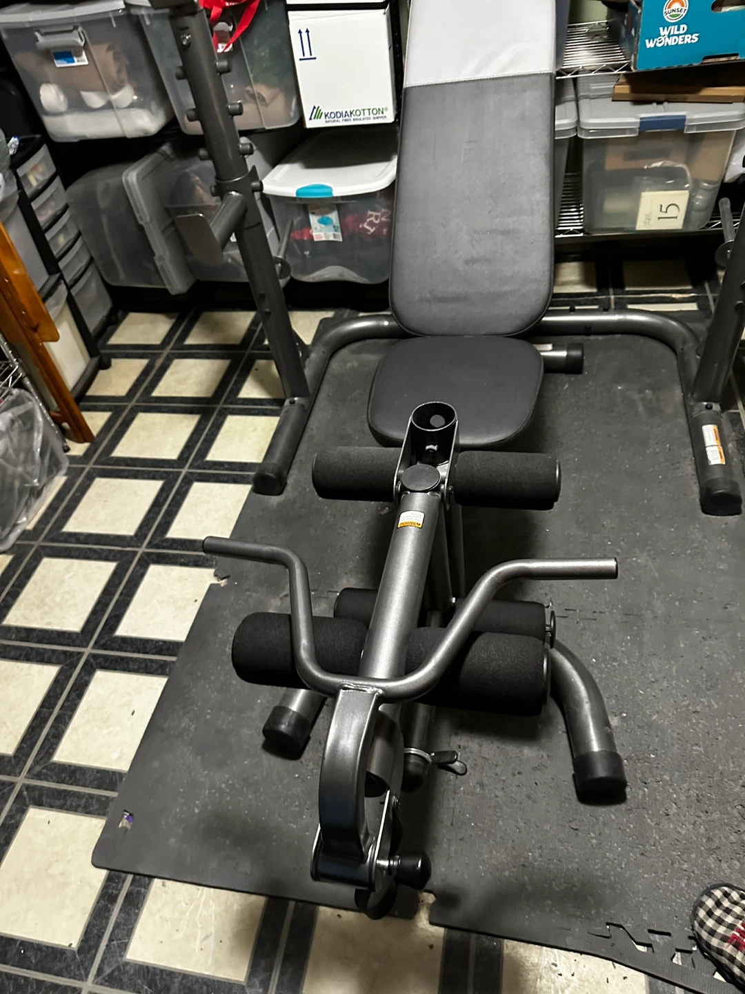 Weider XRS 20 Olympic Bench & Squat Rack - photo 4