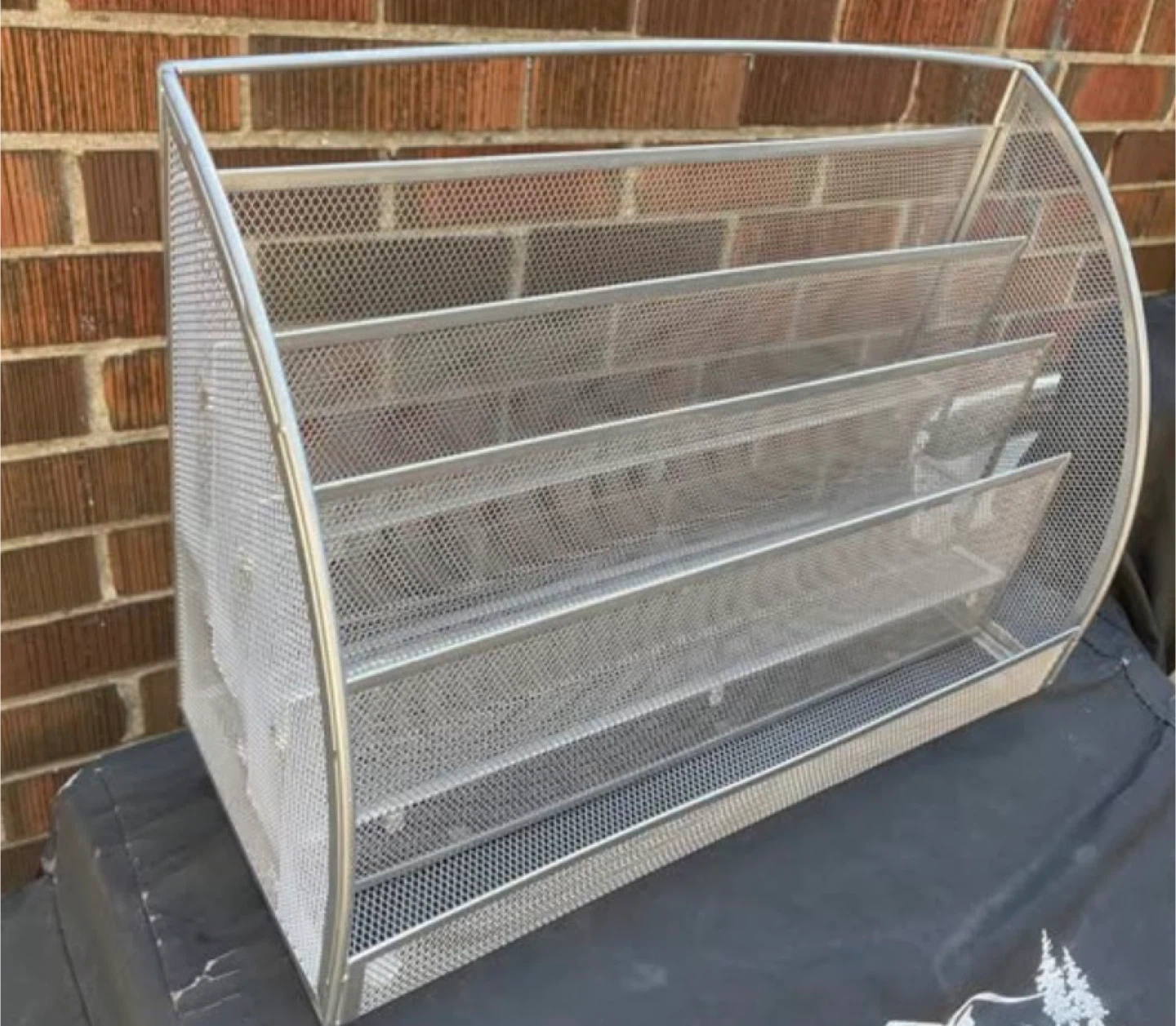 EXTRA LARGE, METAL MESH FILE OR PAPER ORGANIZER