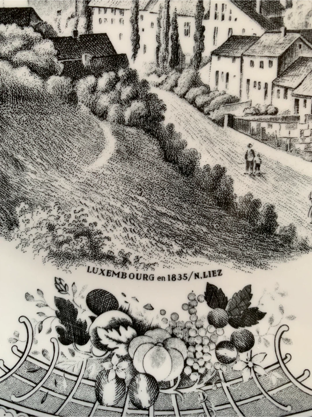 🏆Villeroy & Boch Luxembourg en 1835 Decorative Plate - photo 3