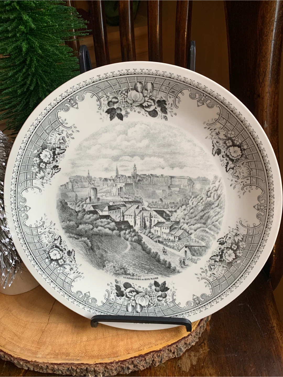 🏆Villeroy & Boch Luxembourg en 1835 Decorative Plate - photo 2