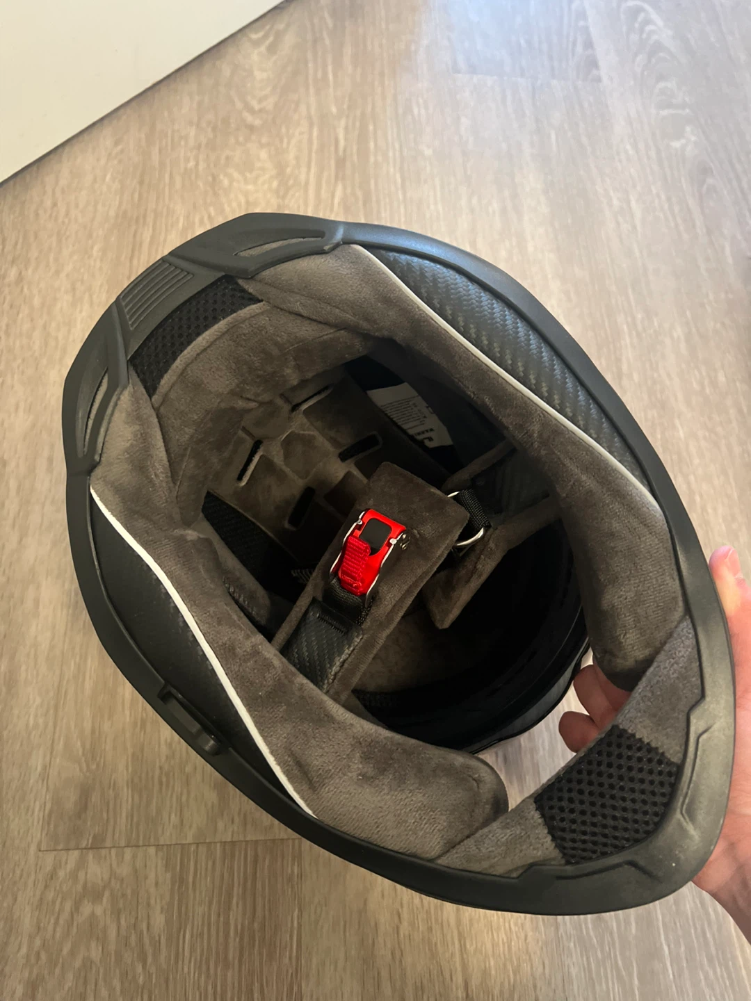 New Brand Matte Black Full Face Motorcycle Helmet with Sun Visor - photo 5