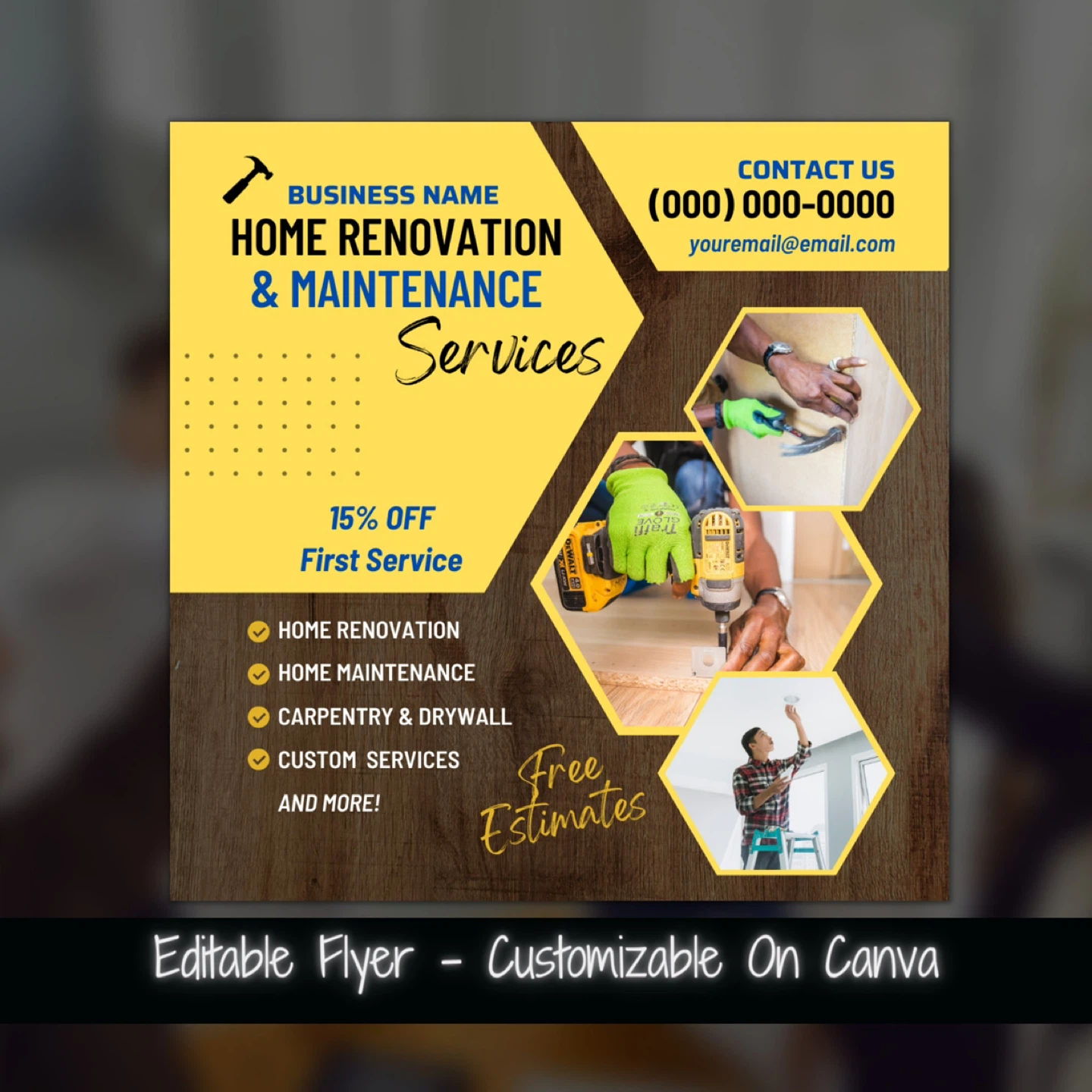 Editable Flyer - Customizable On Canva - photo 2