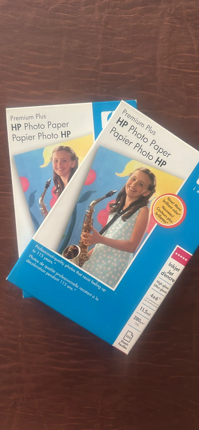 HP Premium Plus Photo Paper 4x6
