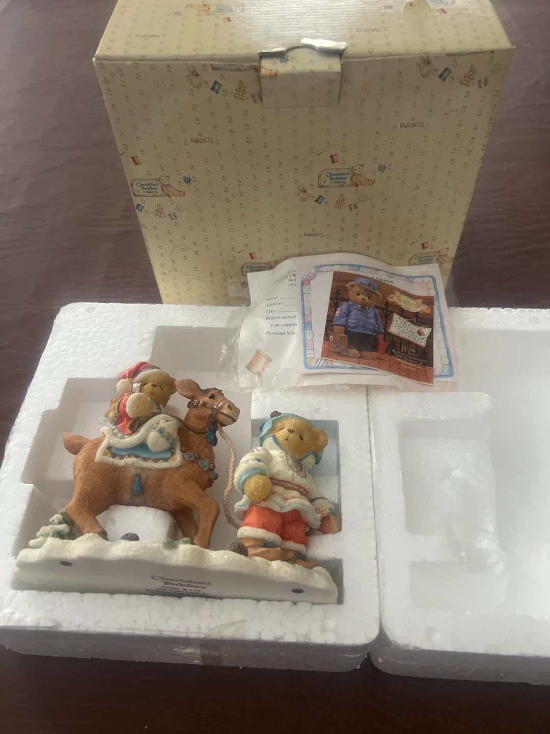 Cherished Teddies Sven & Liv Figurine - photo 3