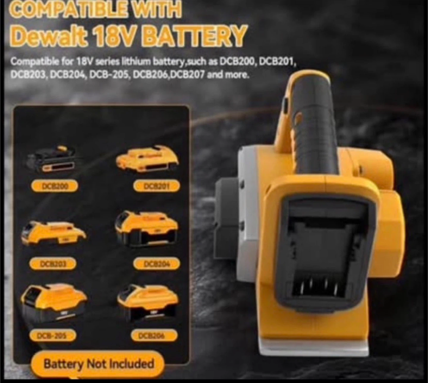 Compatible with DeWalt  Battery - photo 2