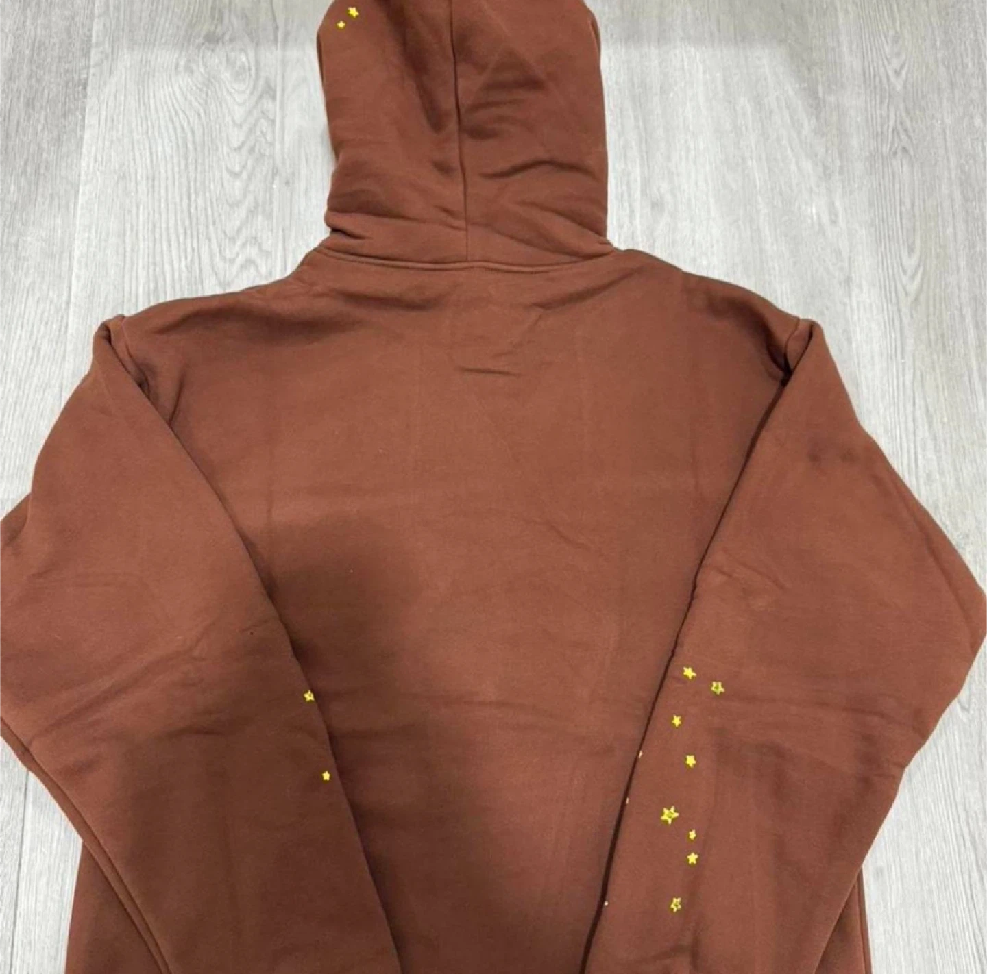 Sp5der Brown/Pink Web Hoodie – All Sizes - photo 3