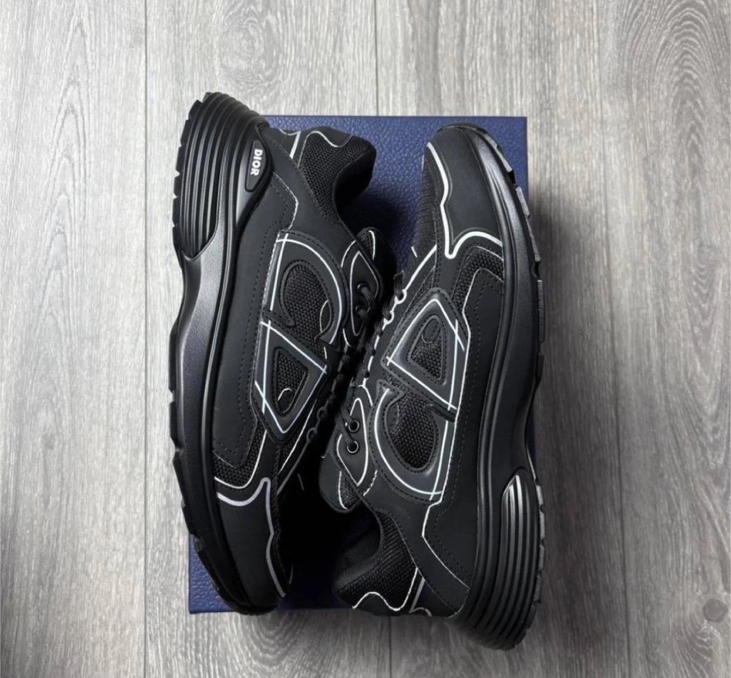 Dior B30 Black Sneakers – All Sizes - photo 2