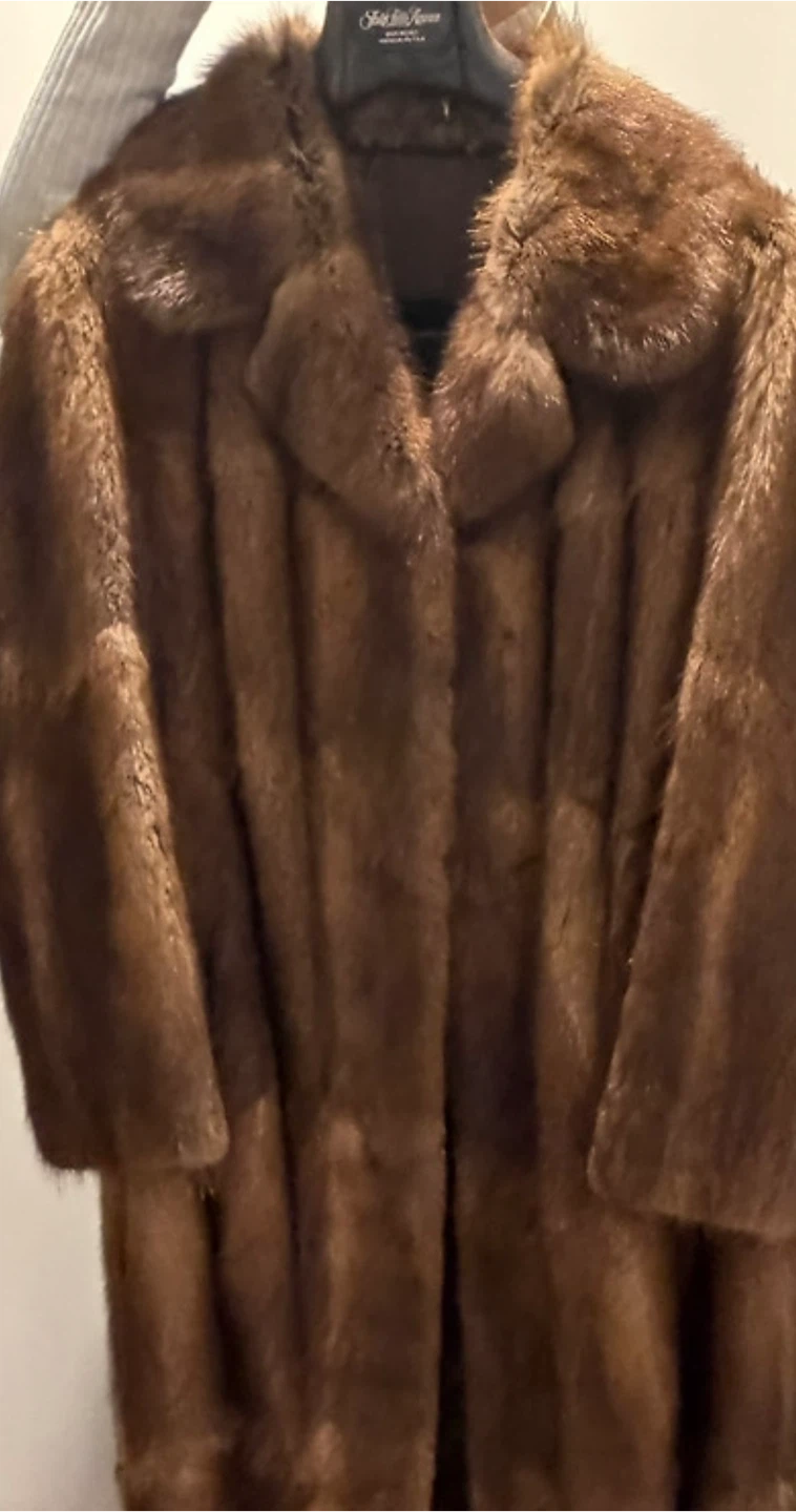 Brown Mink Fur Coat