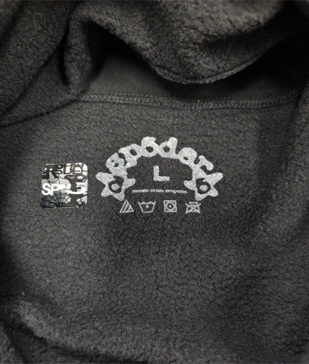 Sp5der OG Black/White Web Hoodie – All Sizes - photo 3